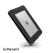Load image into Gallery viewer, Catalyst Waterproof Shockproof Case For Apple Ipad Mini 4 (Stealth Black) With High Touch Sensitivity Id And Multi Position Stand