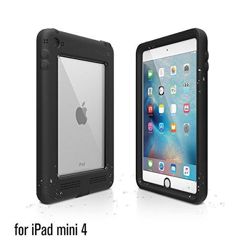 Catalyst Waterproof Shockproof Case For Apple Ipad Mini 4 (Stealth Black) With High Touch Sensitivity Id And Multi Position Stand