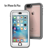 Load image into Gallery viewer, Catalyst Waterproof Shockproof Case For Apple Iphone 6S Plus (White &amp; Mist Gray) With High Touch Sensitivity Id