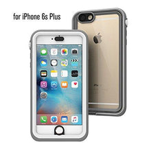 Load image into Gallery viewer, Catalyst Waterproof Shockproof Case For Apple Iphone 6S Plus (White &amp; Mist Gray) With High Touch Sensitivity Id
