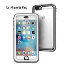 Load image into Gallery viewer, Catalyst Waterproof Shockproof Case For Apple Iphone 6S Plus (White &amp; Mist Gray) With High Touch Sensitivity Id
