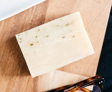 Load image into Gallery viewer, Brickell Men&#39;s Mint Soap Scrub Bar for Men, Natural and Organic Exfoliating Bar Soap Handmade with Tea Tree, Coconut and Peppermint Leaf, 4 Ounce, Scented
