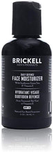 Load image into Gallery viewer, Brickell Men&#39;s Daily Defense Face Moisturizer for Men, Natural and Organic Zinc Based SPF 15, 2 Ounce, Unscented