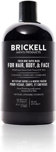 Load image into Gallery viewer, Brickell Men&#39;s Rapid Wash - Natural &amp; Organic 3 in 1 Body Wash Gel for Men- Evergreen Scent -16oz