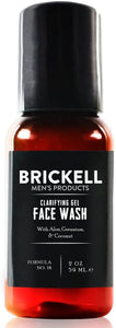 Brickell Men’s Clarifying Gel Face Wash for Men