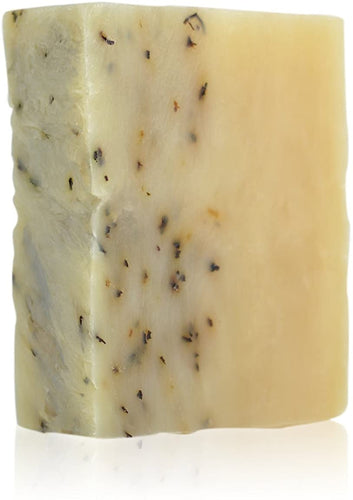 Brickell Men's Mint Soap Scrub Bar for Men, Natural and Organic Exfoliating Bar Soap Handmade with Tea Tree, Coconut and Peppermint Leaf, 4 Ounce, Scented