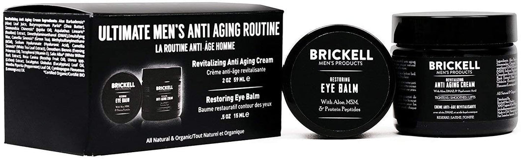 Brickell Men's Ultimate Anti-Aging Routine