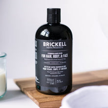 Load image into Gallery viewer, Brickell Men&#39;s Rapid Wash - Natural &amp; Organic 3 in 1 Body Wash Gel for Men- Evergreen Scent -16oz