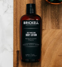 Load image into Gallery viewer, Brickell Men’s Deep Moisture Body Lotion for Men – Natural &amp; Organic