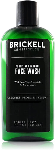 Brickell Men’s Purifying Charcoal Face Wash for Men