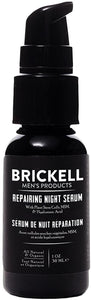 New Brickell Men's Anti Aging Repairing Night Serum for Men - Natural & Organic