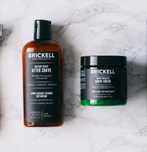 Load image into Gallery viewer, Brickell Men’s Smooth Brushless Shave Routine - Shave Cream &amp; Aftershave