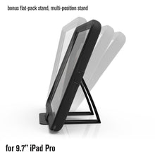 Load image into Gallery viewer, Catalyst Waterproof Shockproof Case For Apple 9.7&quot; Ipad Pro (Stealth Black) With High Touch Sensitivity Id And Multi Position Stand