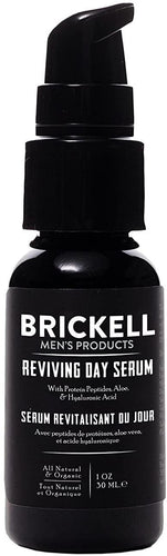 Brickell Men's Anti Aging Reviving Day Serum for Men - Natural & Organic - 1 oz