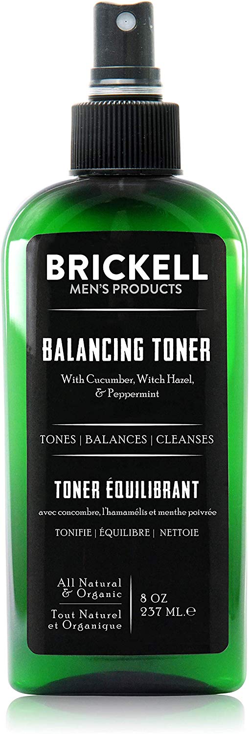 Brickell Men's Products - Balancing Toner for Men