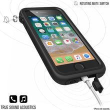 Load image into Gallery viewer, Catalyst® Waterproof Shock Resistant Case for iPhone 8 - Stealth Black