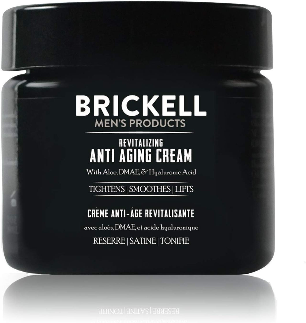 Brickell Men's Revitalizing Anti-Aging Cream For Men - Natural & Organic