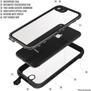 Catalyst® Waterproof Shock Resistant Case for iPhone 8 - Stealth Black