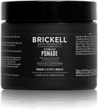 Load image into Gallery viewer, Brickell Men’s Styling Clay Pomade For Men, Natural &amp; Organic with Strong Hold &amp; Matte Finish, Product for Modern Hairstyles, 2 Ounces, Scented