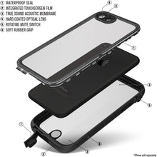 Load image into Gallery viewer, Catalyst CATIPHO7BLK Case For Apple iPhone 7 Waterproof Shockproof With High Touch Sensitivity Id (Stealth Black)