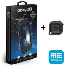 Load image into Gallery viewer, Catalyst® Waterproof Shock Resistant Case for iPhone 8 - Stealth Black