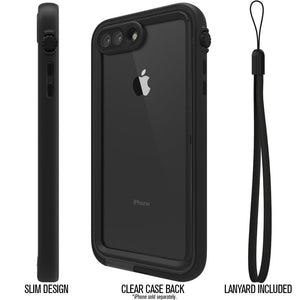 Catalyst® Waterproof Shock Resistant Case for iPhone 8 Plus - Stealth Black