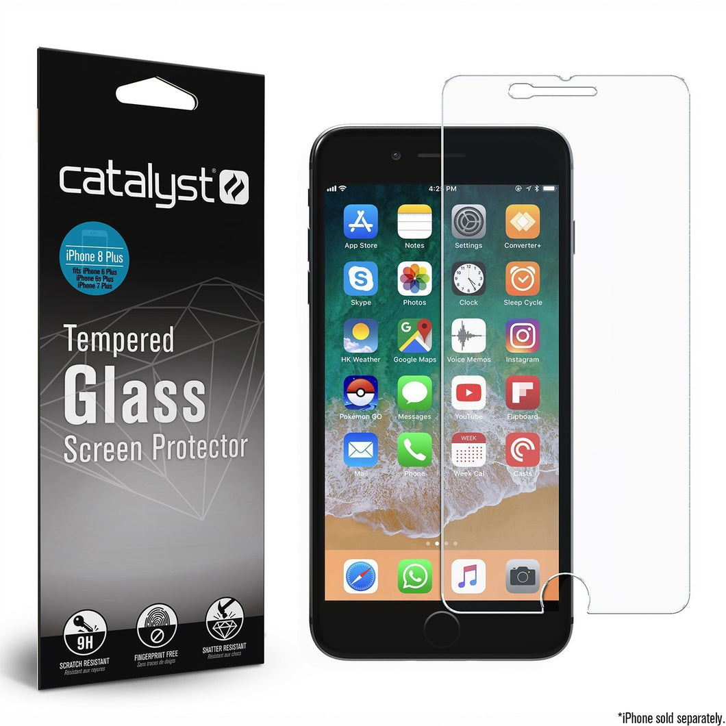 Catalyst® Tempered Glass Screen Protector for iPhone 8 Plus