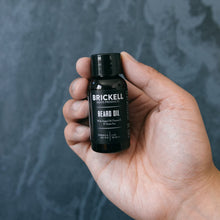 Load image into Gallery viewer, Brickell Men&#39;s Beard Oil for Men, Natural and Organic Argan and Jojoba Oil to Strengthen and Soften Hair, 1 Ounce, Scented