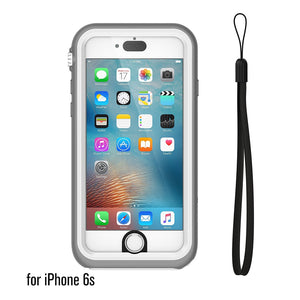 Catalyst Waterproof Shockproof Case For Apple Iphone 6S (White & Mist Gray) With High Touch Sensitivity Id