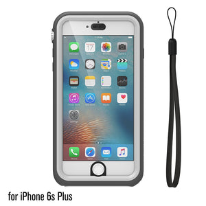 Catalyst Waterproof Shockproof Case For Apple Iphone 6S Plus (White & Mist Gray) With High Touch Sensitivity Id