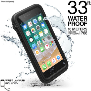 Catalyst® Waterproof Shock Resistant Case for iPhone 8 - Stealth Black