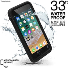 Load image into Gallery viewer, Catalyst® Waterproof Shock Resistant Case for iPhone 8 Plus - Stealth Black