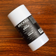 Load image into Gallery viewer, Brickell Men&#39;s Products Fresh Mint Deodorant For Men, Natural and Organic, Aluminum, Alcohol, and Baking Soda Free, 5 Ounce, Scented