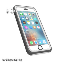 Load image into Gallery viewer, Catalyst Waterproof Shockproof Case For Apple Iphone 6S Plus (White &amp; Mist Gray) With High Touch Sensitivity Id