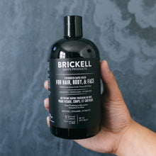 Load image into Gallery viewer, Brickell Men&#39;s Rapid Wash - Natural &amp; Organic 3 in 1 Body Wash Gel for Men- Evergreen Scent -16oz