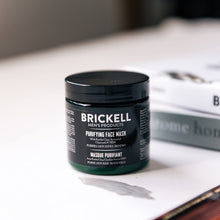 Load image into Gallery viewer, Brickell Men&#39;s Purifying Charcoal Face Mask, Natural and Organic Activated Charcoal Mask With Detoxifying Kaolin Clay, 4 Ounce, Scented